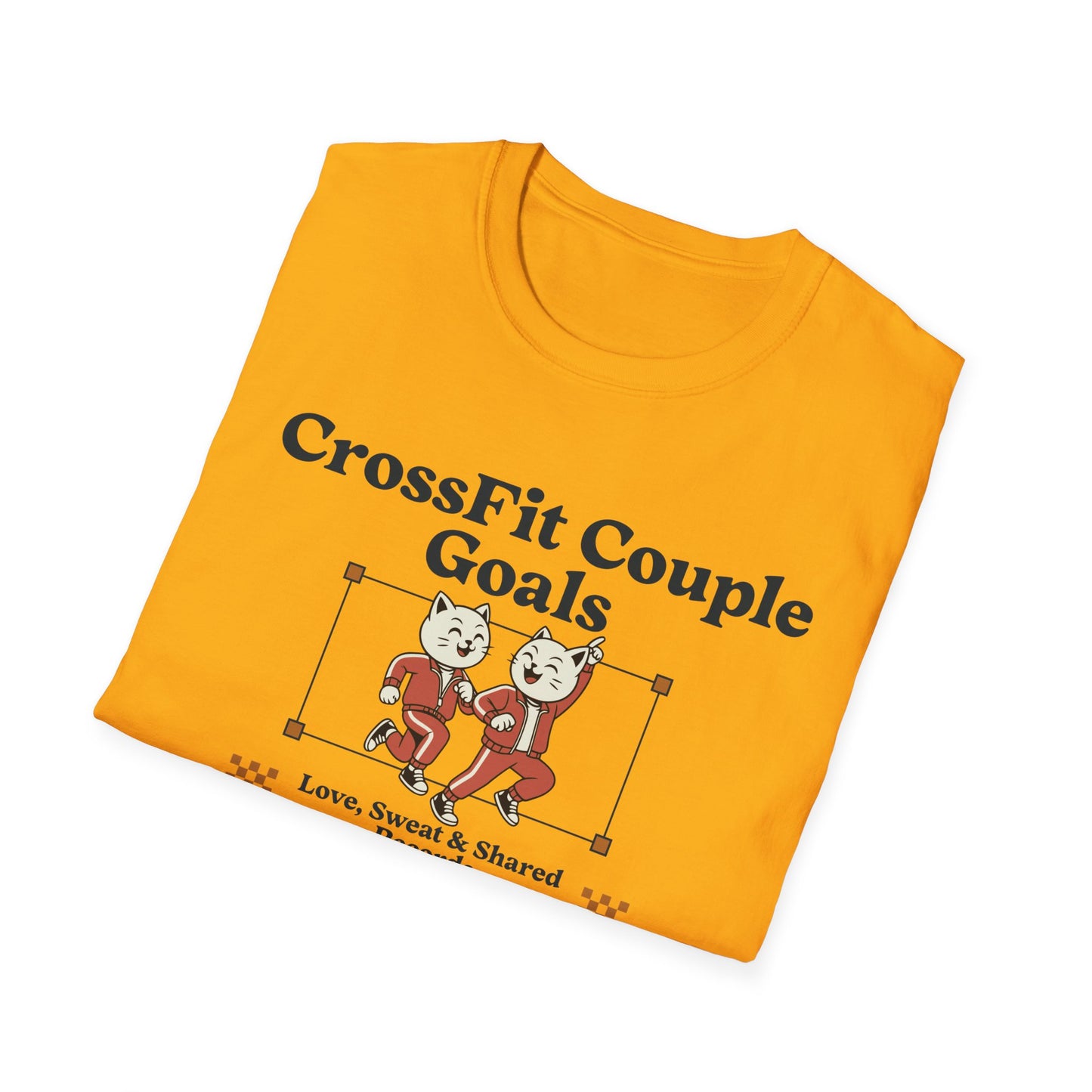 Couples CrossFit Fitness Goals T-Shirt