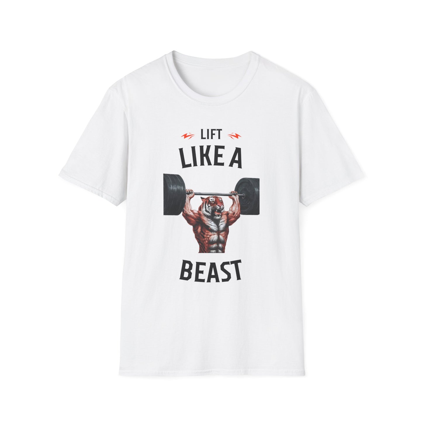 Like a Beast Gym Tiger T-Shirt