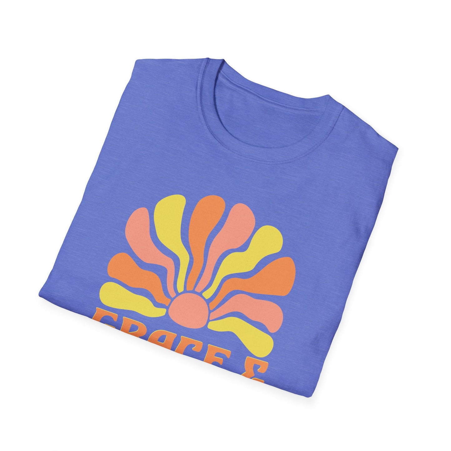 Grace & Gains Faith-Based Fitness T-Shirt
