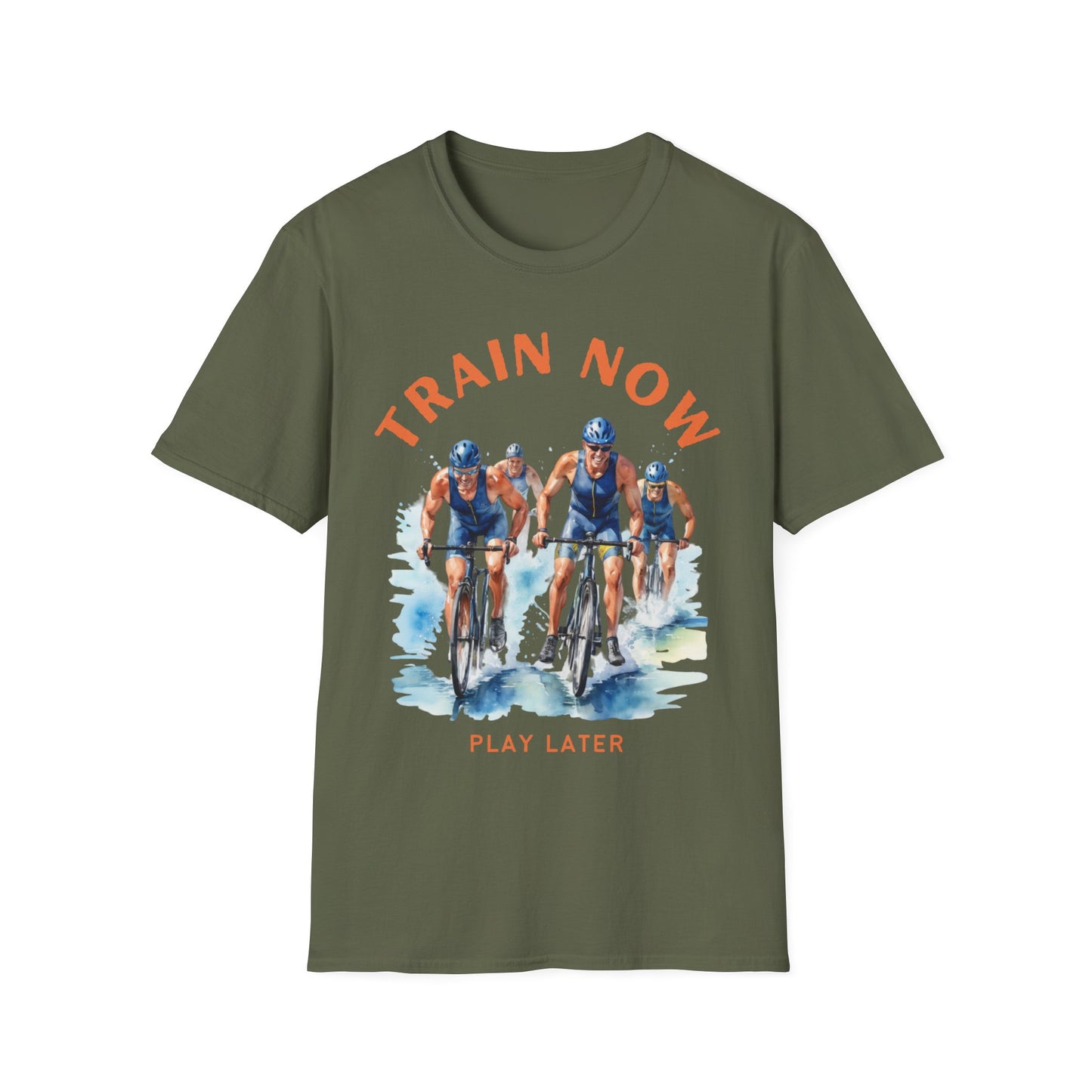 Train Now Play Later Gym T-shirt