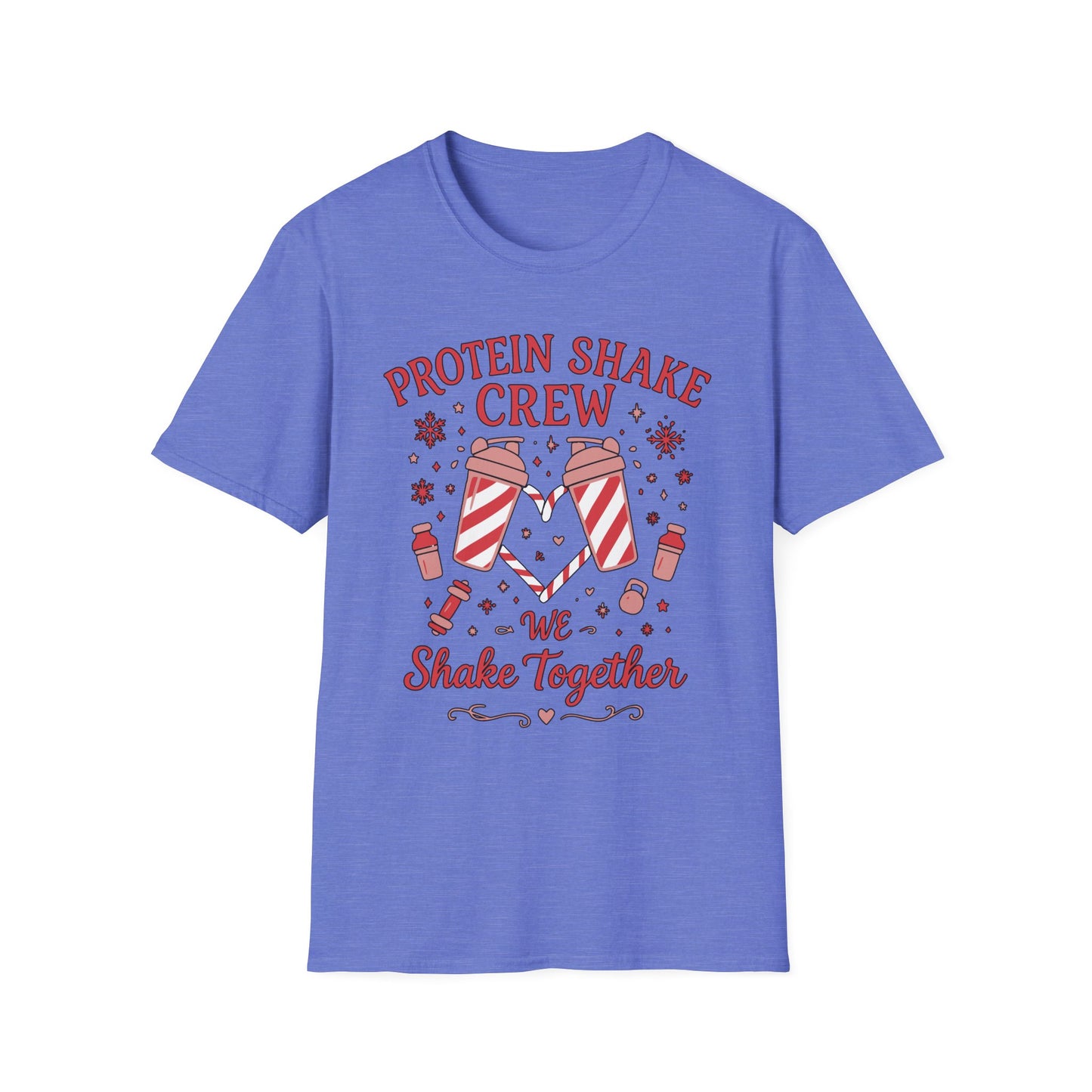 We Protein Shake Together Christmas Fitness T-shirt