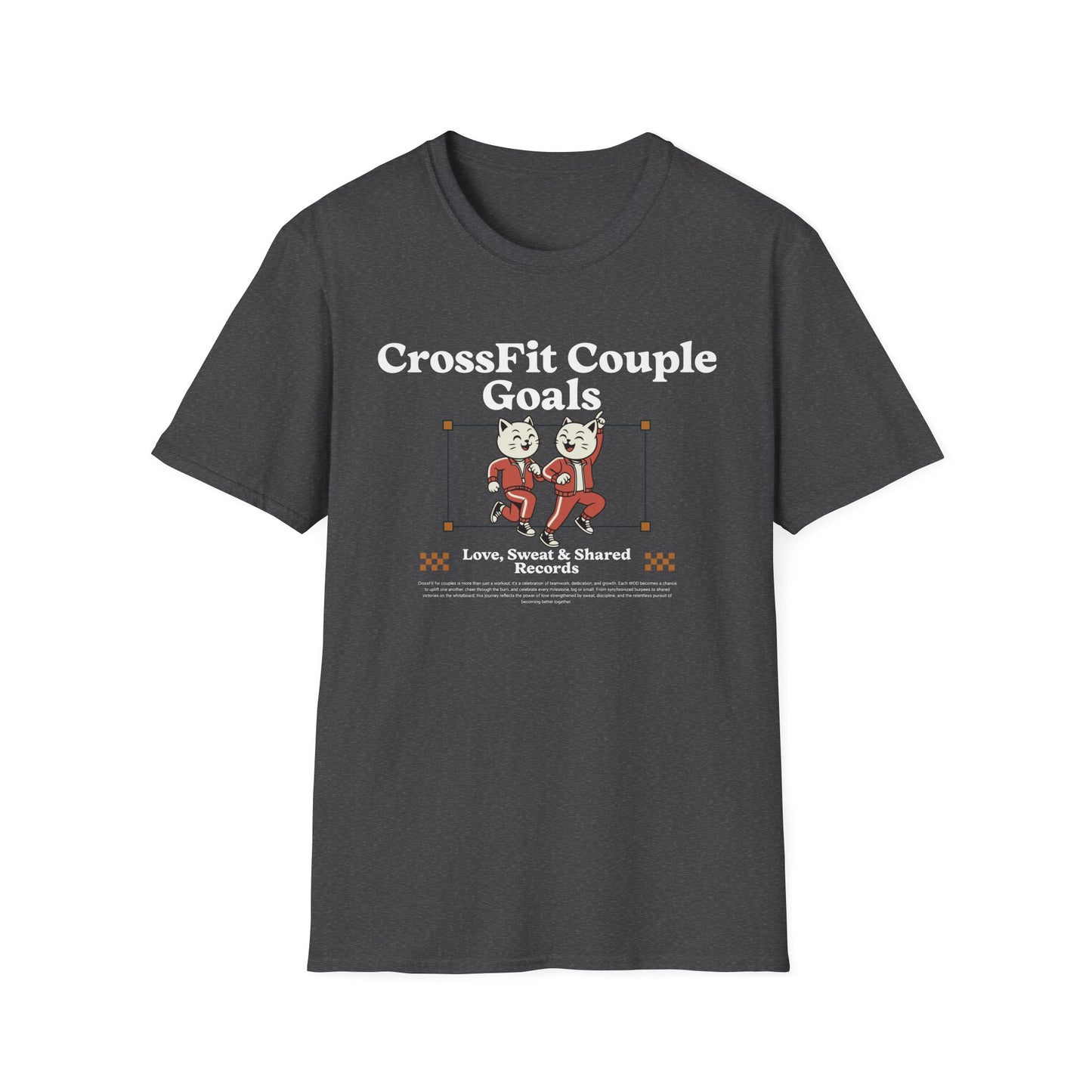 Couples CrossFit Fitness Goals T-Shirt