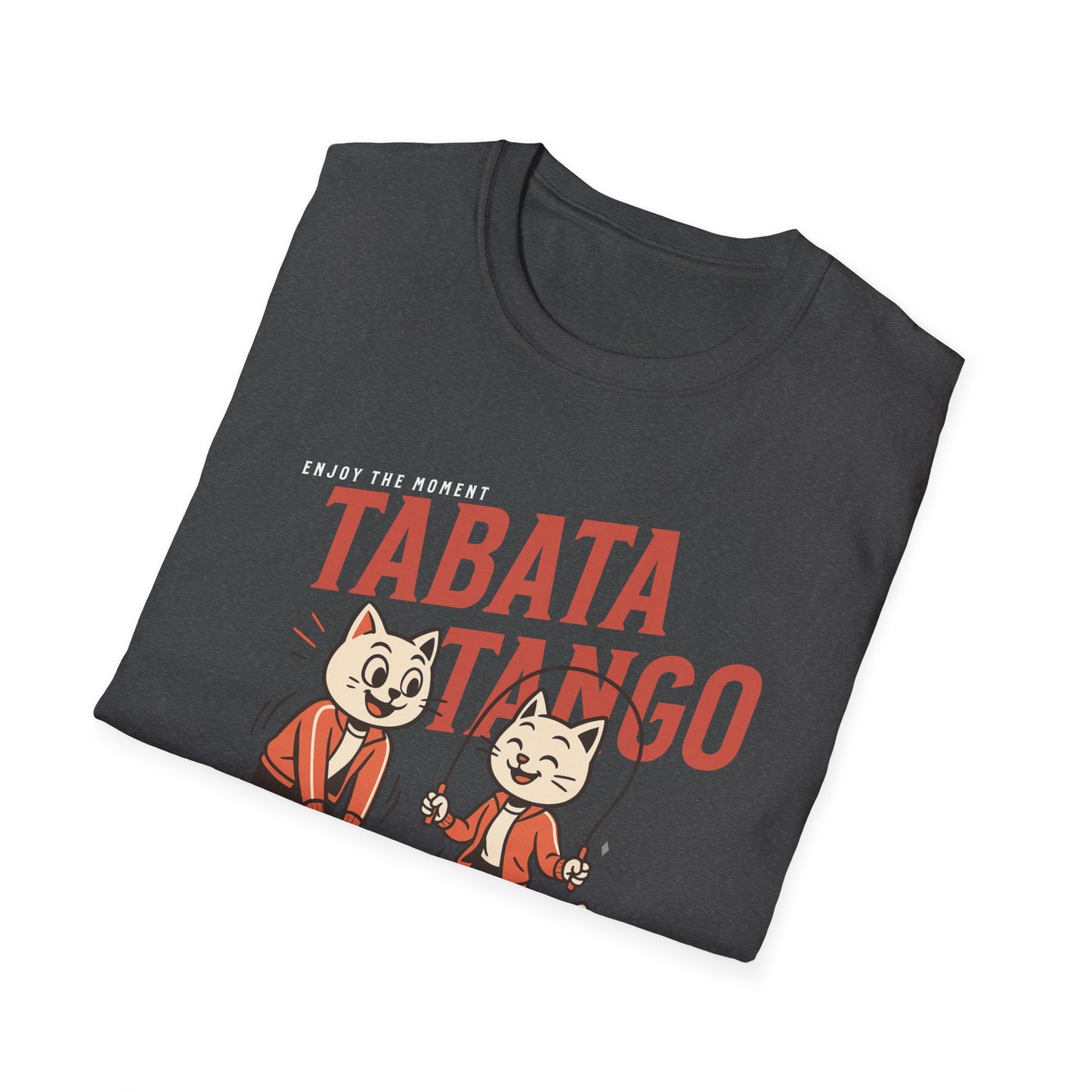 HIIT Tabata Tango Couples Fitness T-Shirt