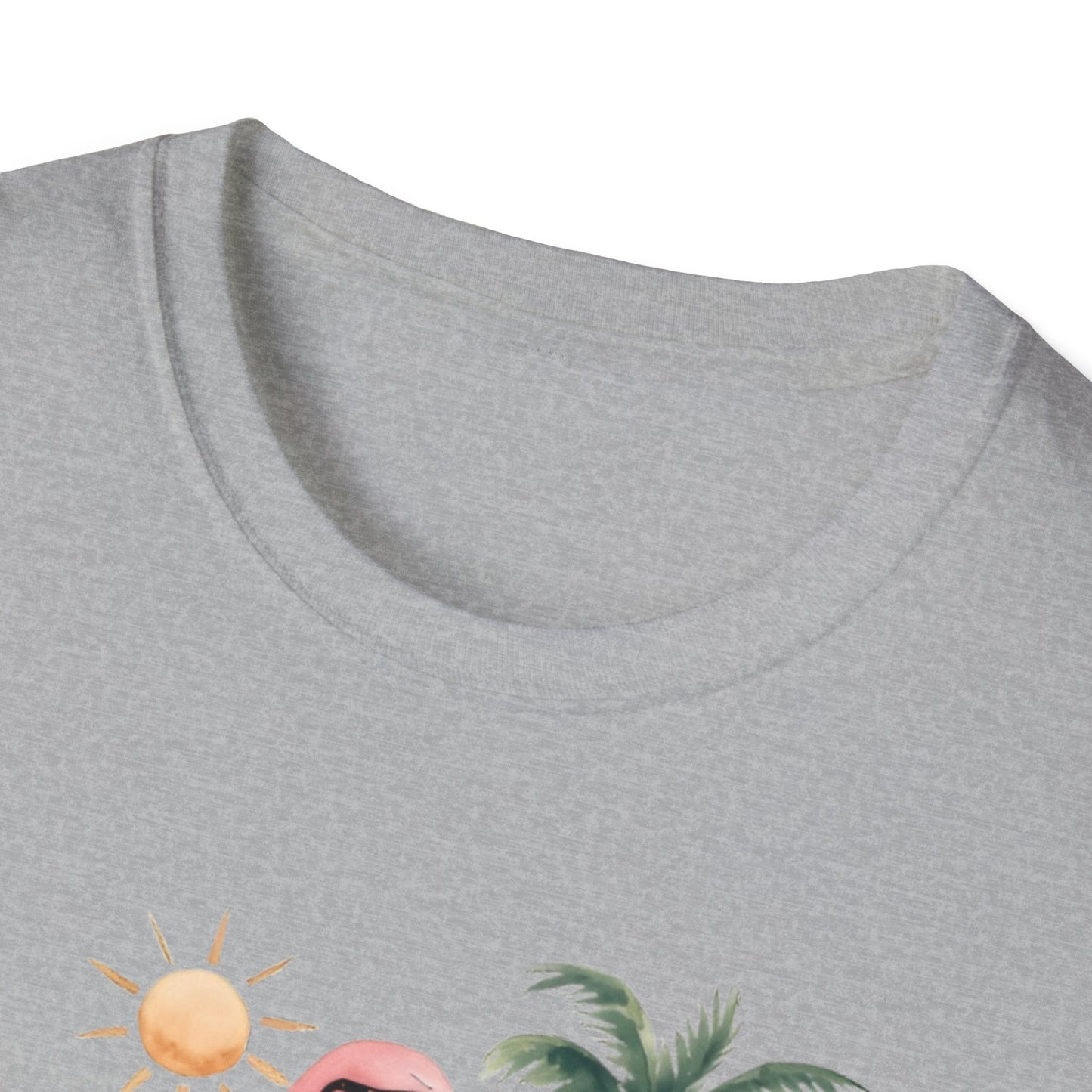 Fit Happens Treadmill Flamingo Gym T-Shirt