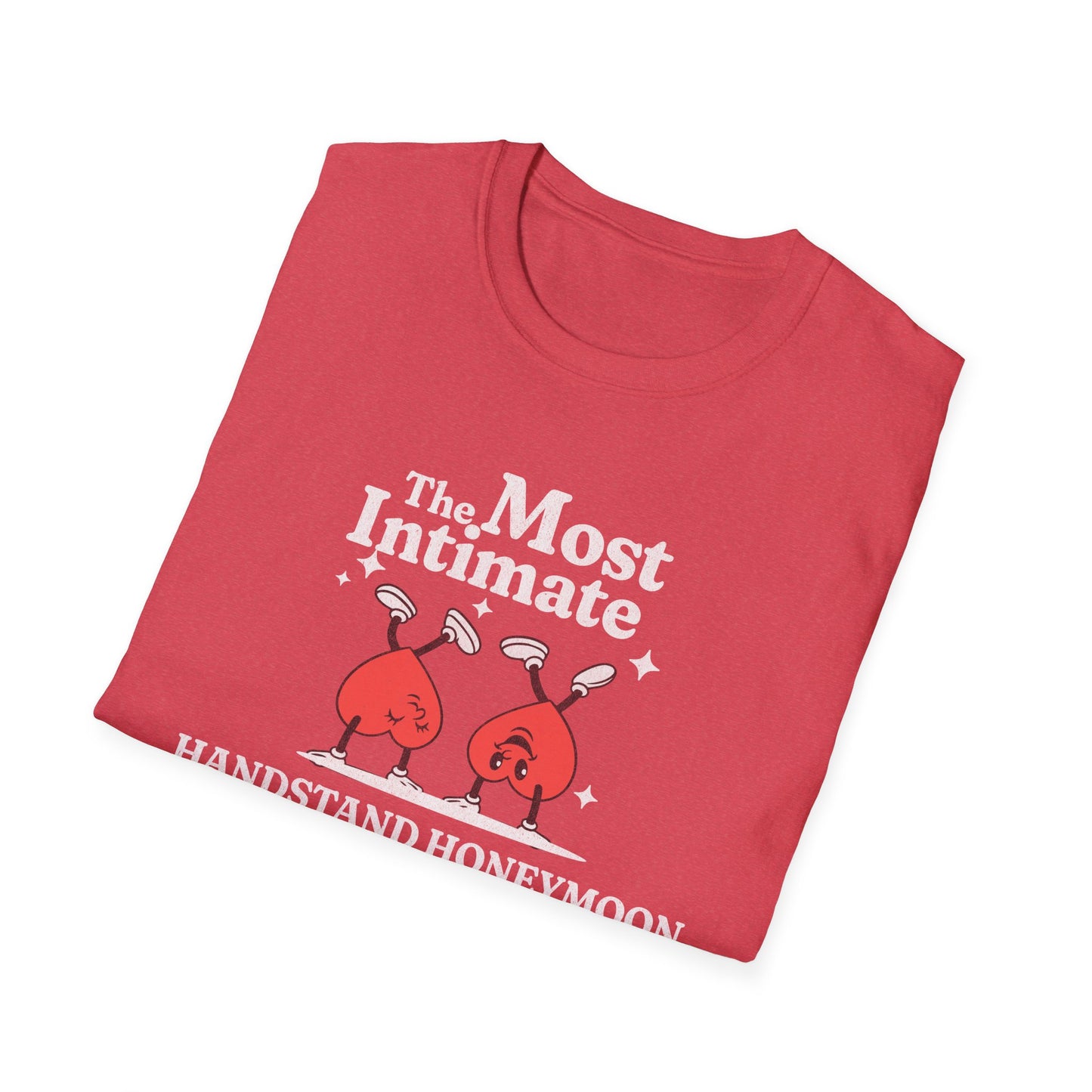 Couples Fitness T-Shirt - Calisthenics Handstand Honeymoon