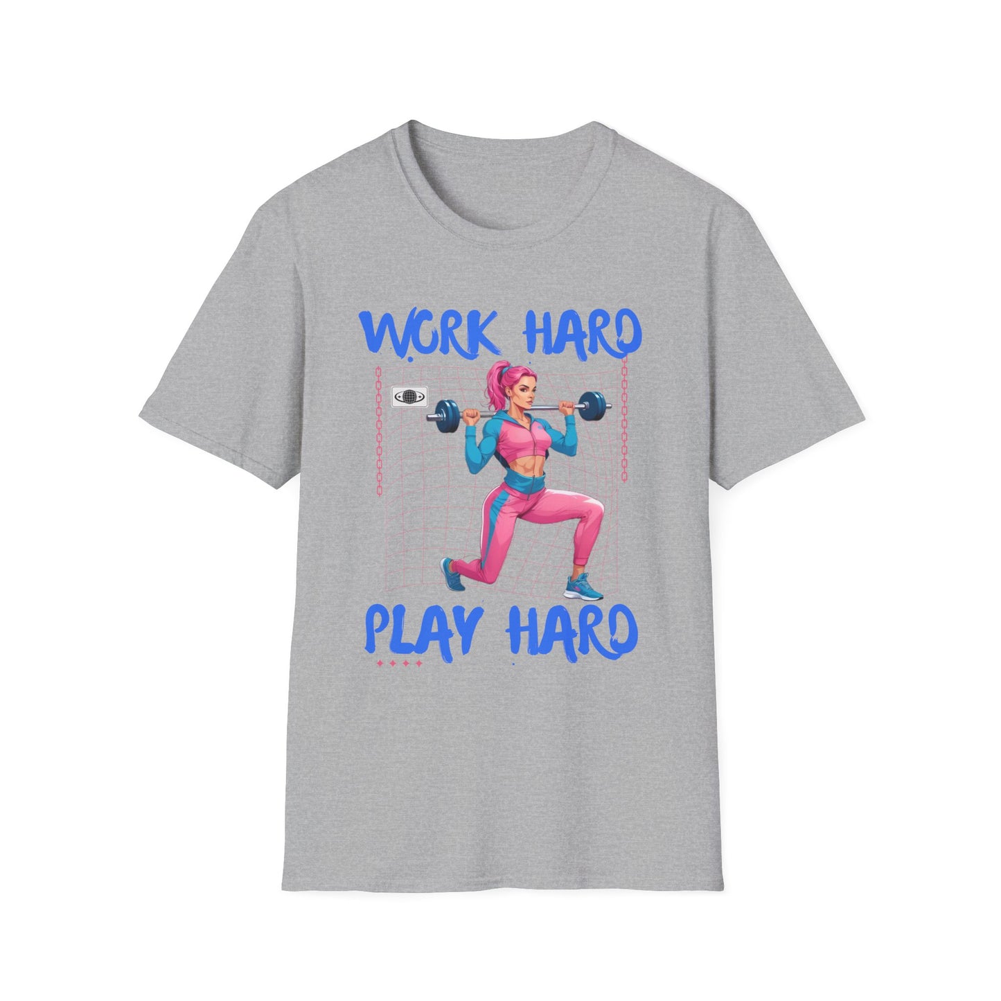 Work Hard Play Hard Gym T-Shirt