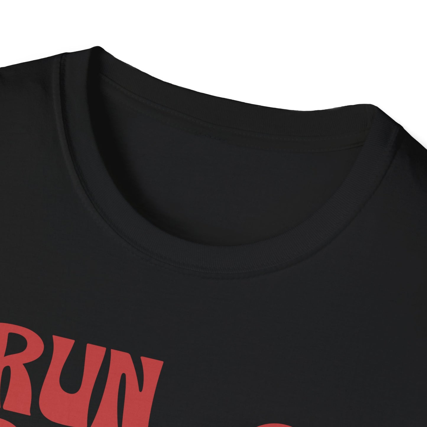 Fitness Couples Softstyle T-Shirt - Fit-over 40 Run Race Together Design