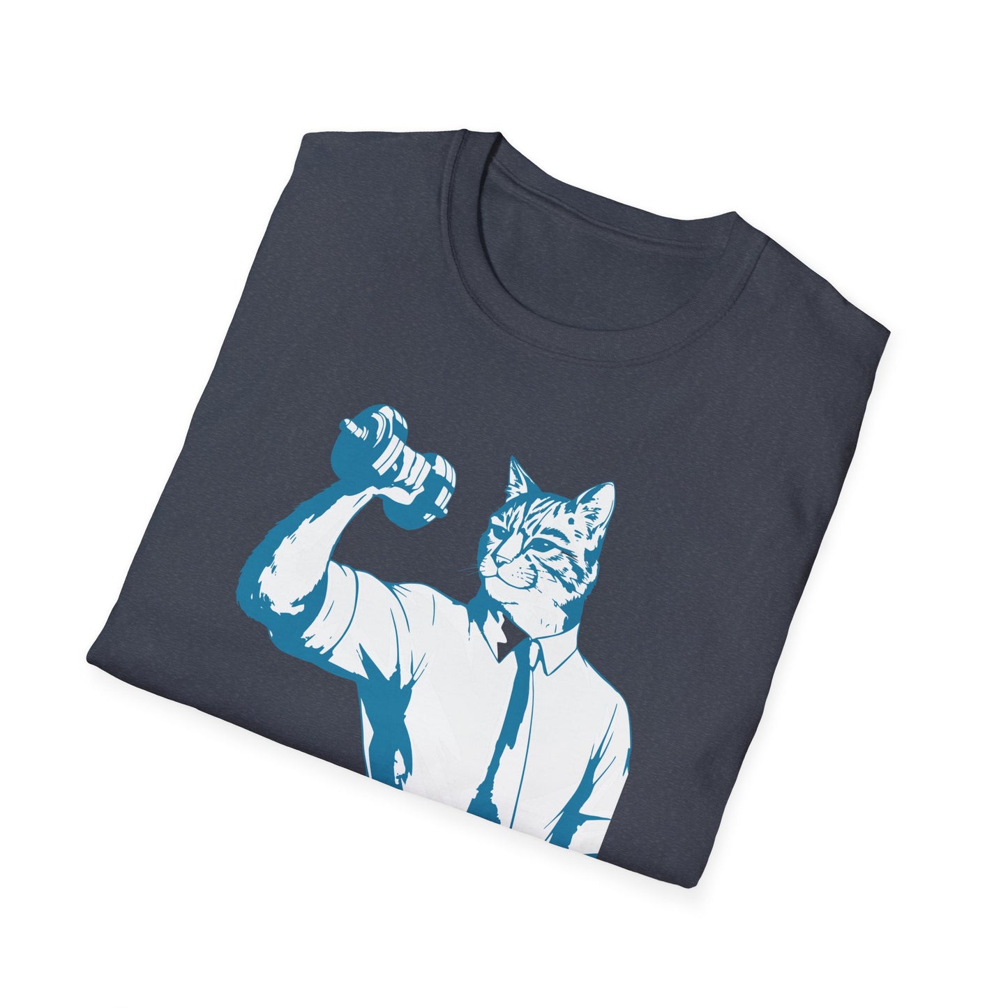 Unisex T-Shirt Powerlifting Corporate Cats 1 Rep Max Club