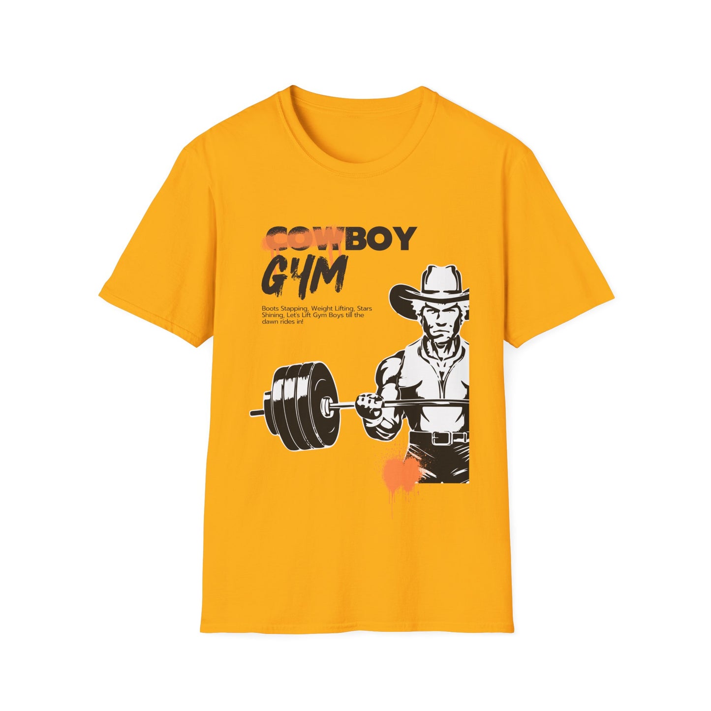 Gym Boy Boots Strapping Gym T-shirt