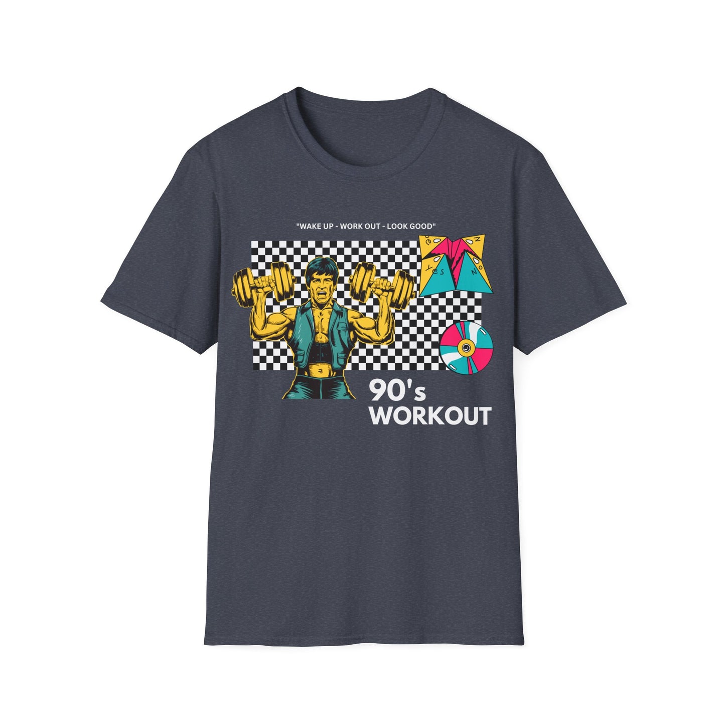90's Workout Gym T-shirt