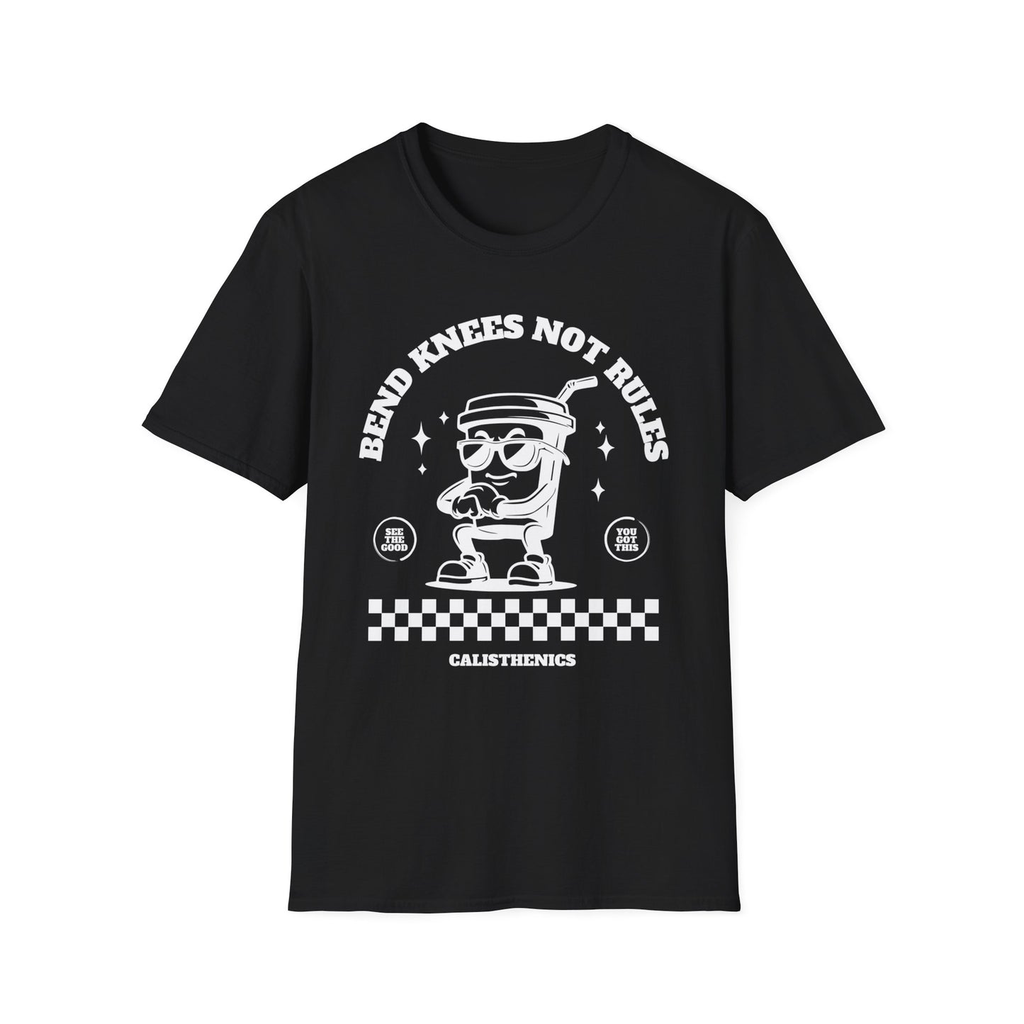 Faith-Based Calisthenics T-Shirt - Fit-over 40 Aging in Reverse Design