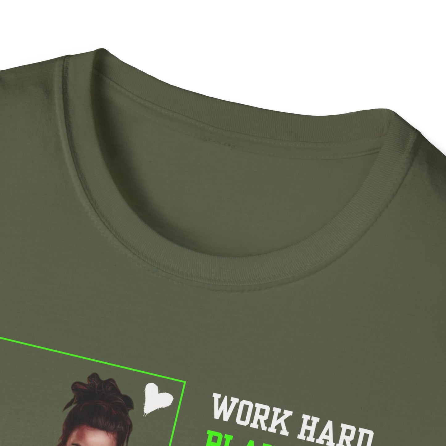 Work Hard Play Hard Gym Workout T-Shirt