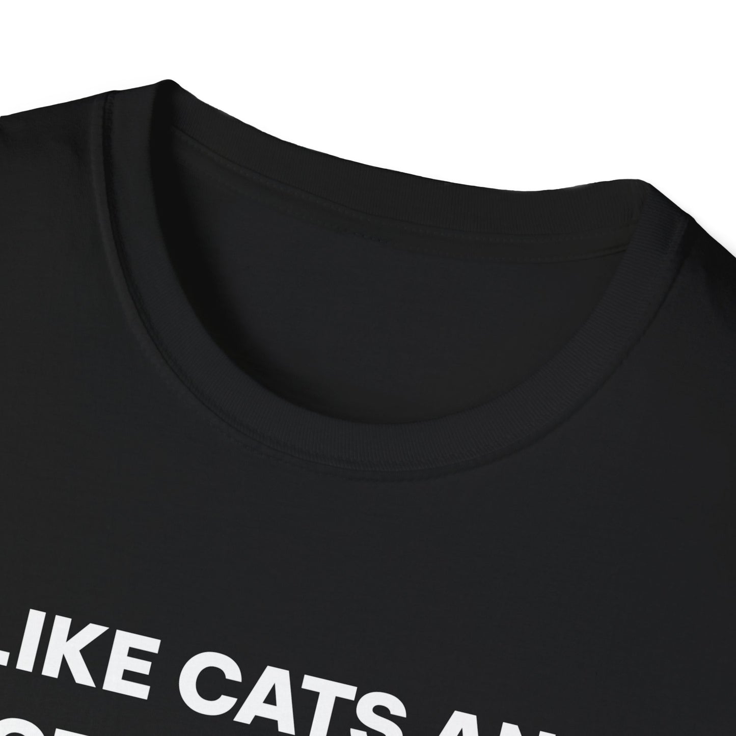 I Like Cats and Protein Shakes Fitness T-shirt