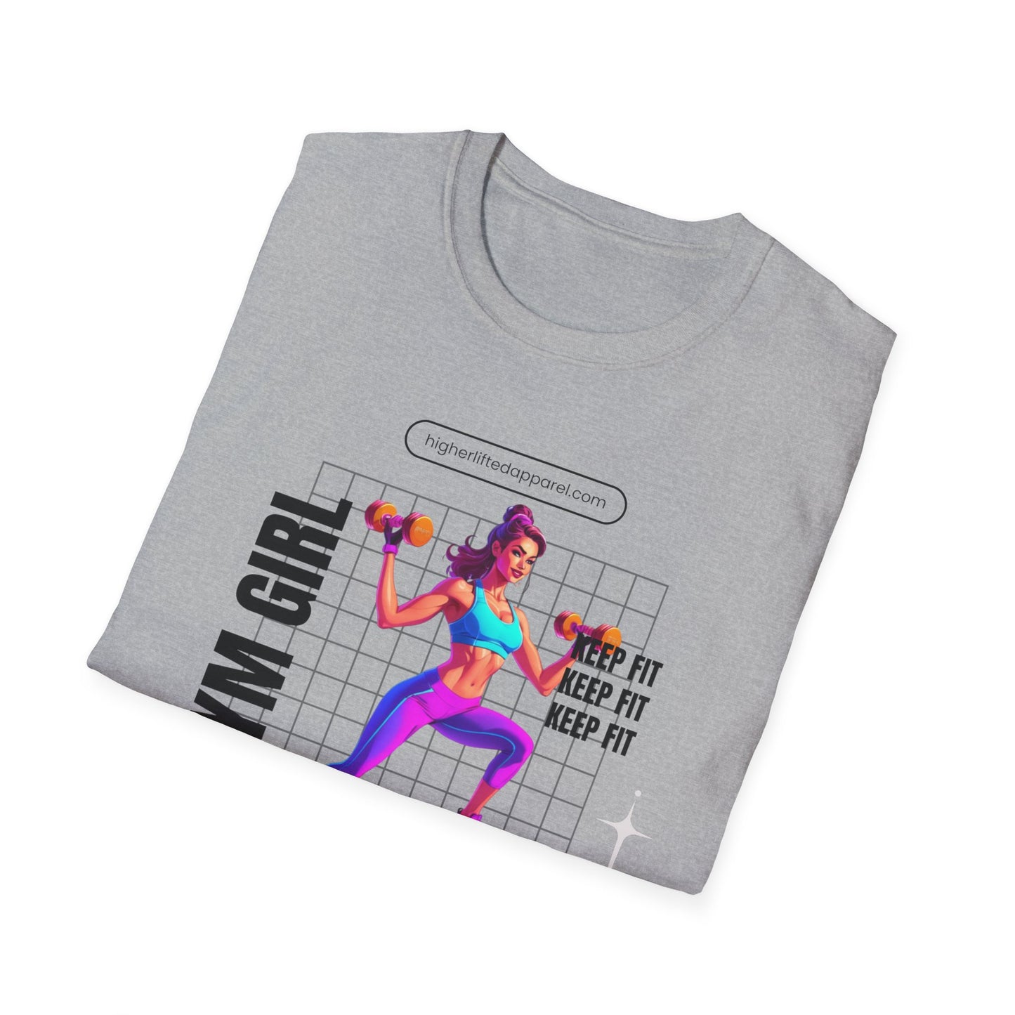 Gym Girl Keep Fit Gym T-Shirt