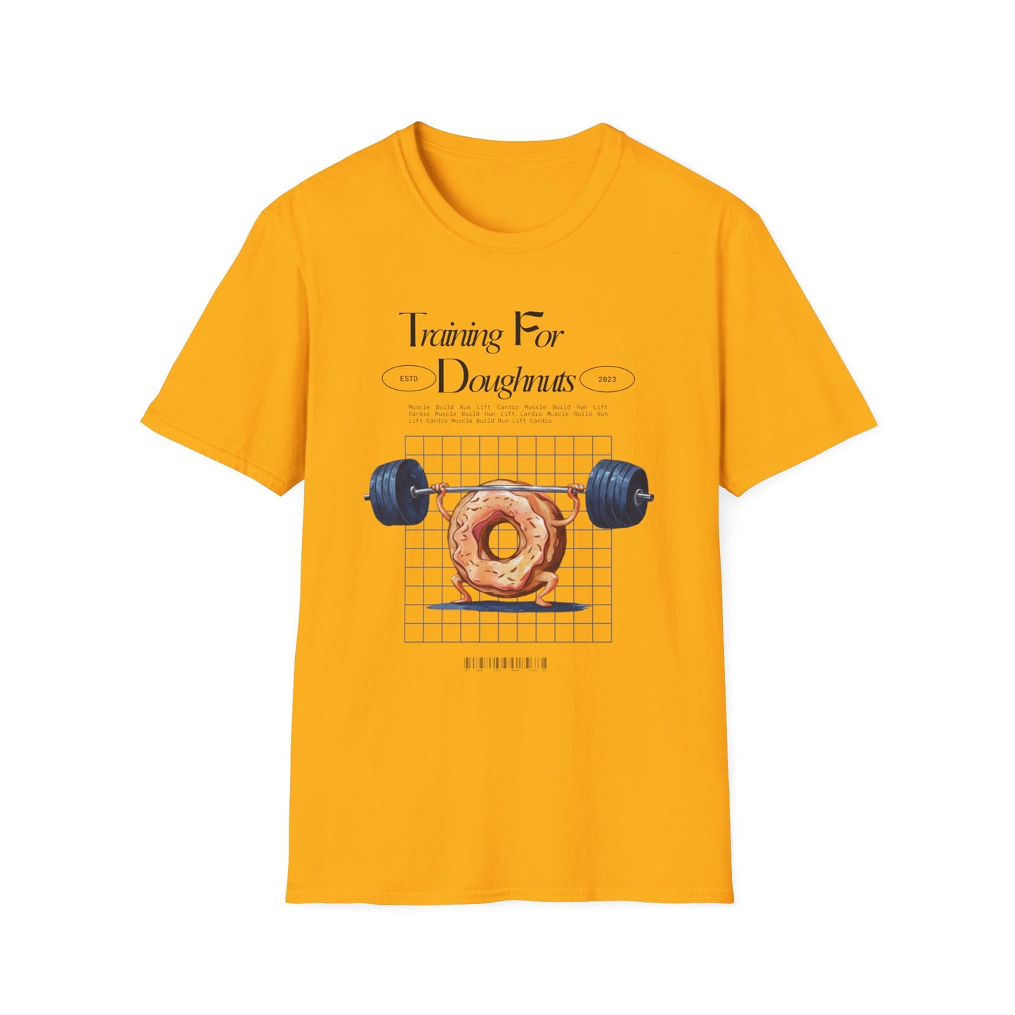 Training for Doughnuts Gym T-Shirt