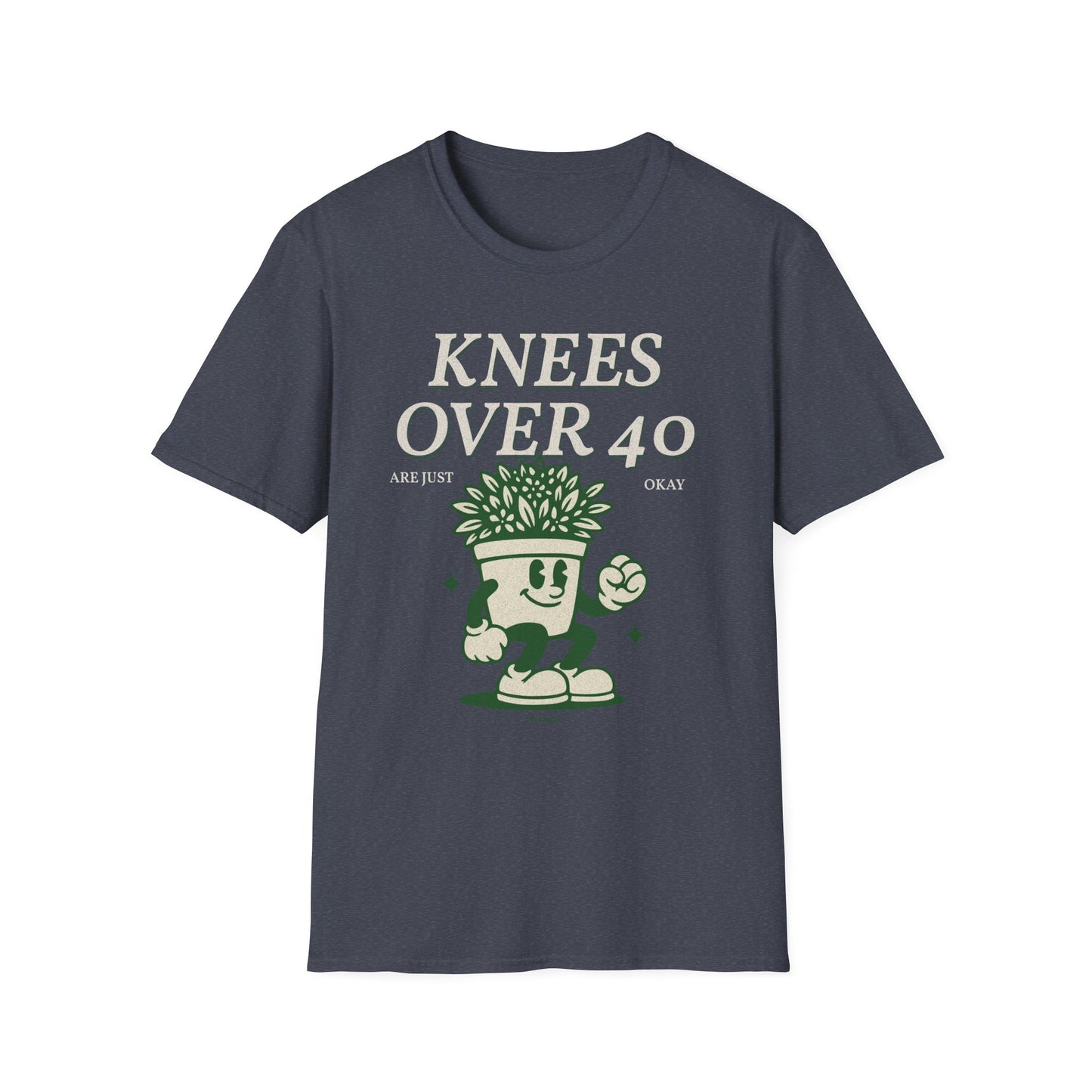 Fit Over 40 Knees Over 40 OK Unisex Softstyle Tee Shirt
