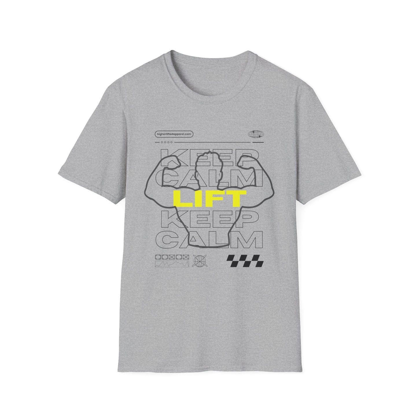Keep Calm Lift Gym T-Shirt