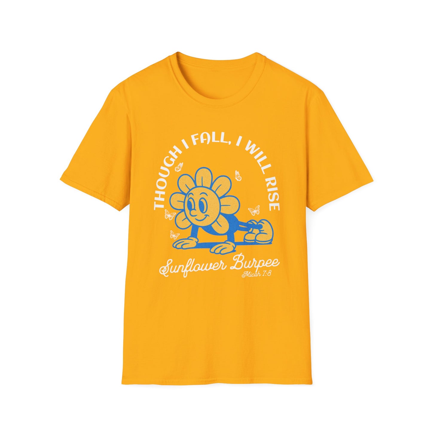 Sunflower HIIT Bible Verse T-Shirt