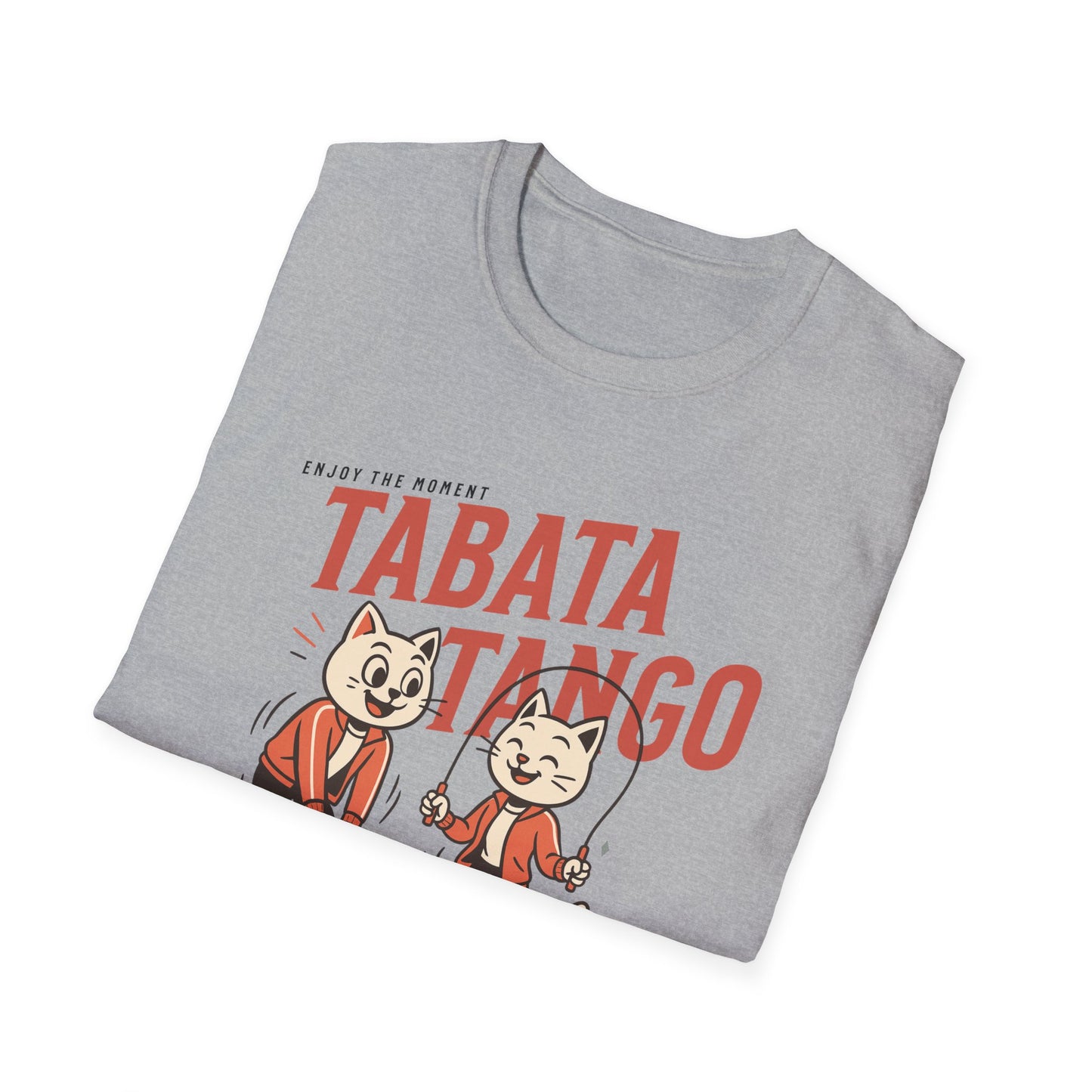 HIIT Tabata Tango Couples Fitness T-Shirt