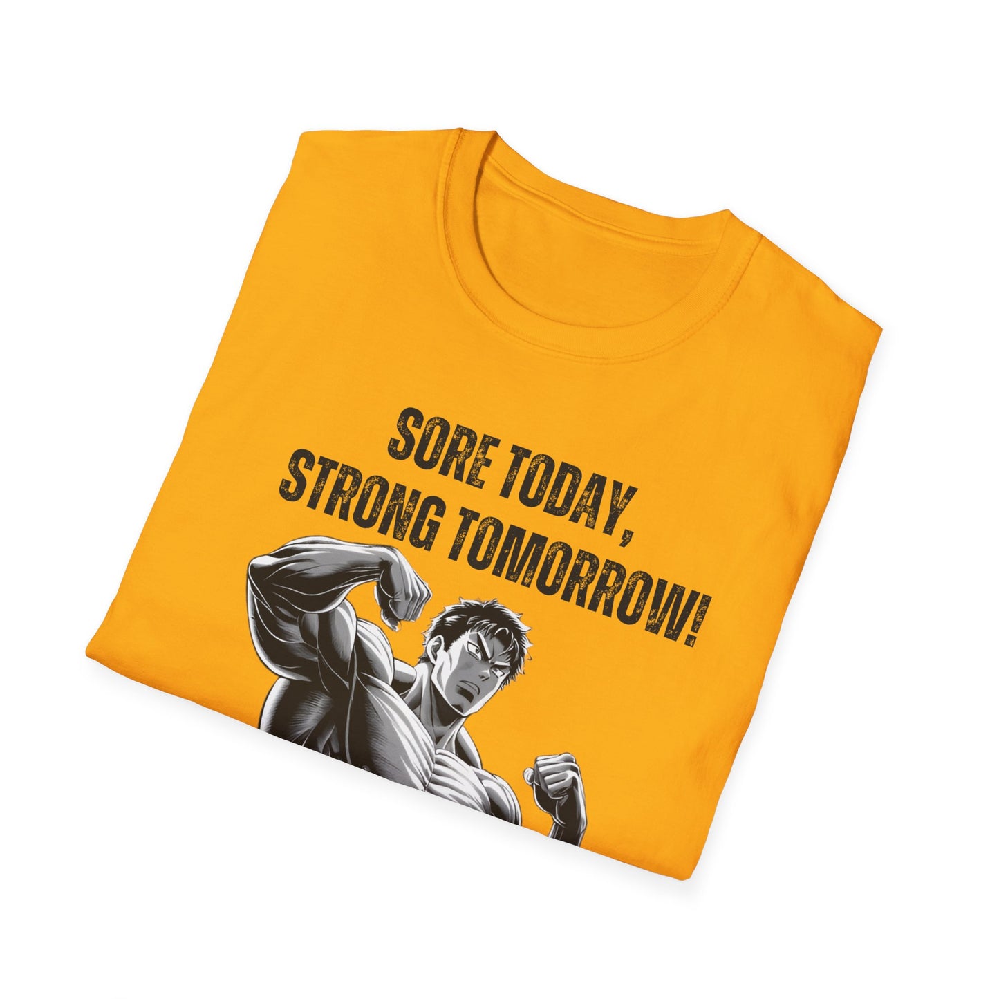 Sore Today Strong Tomorrow Gym Black & White T-Shirt