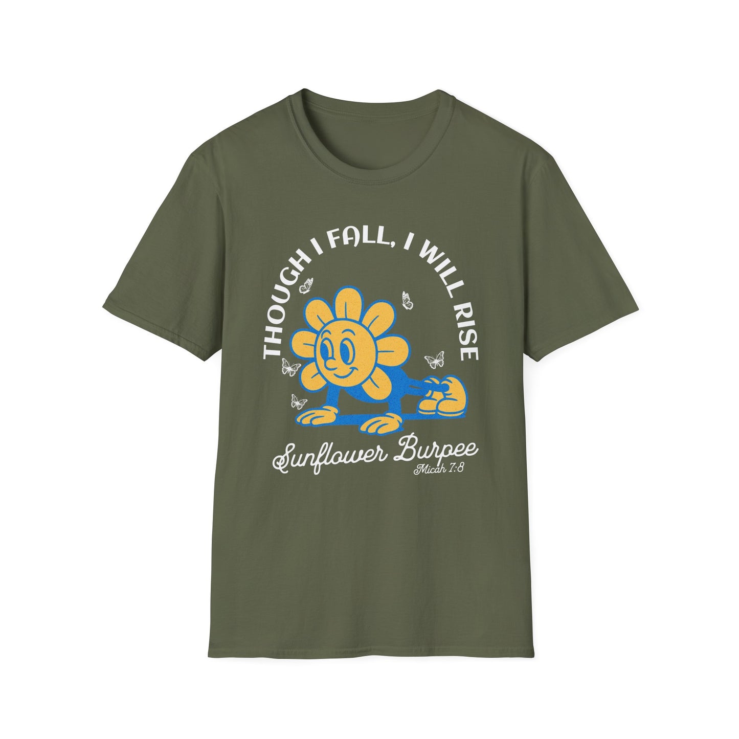 Sunflower HIIT Bible Verse T-Shirt