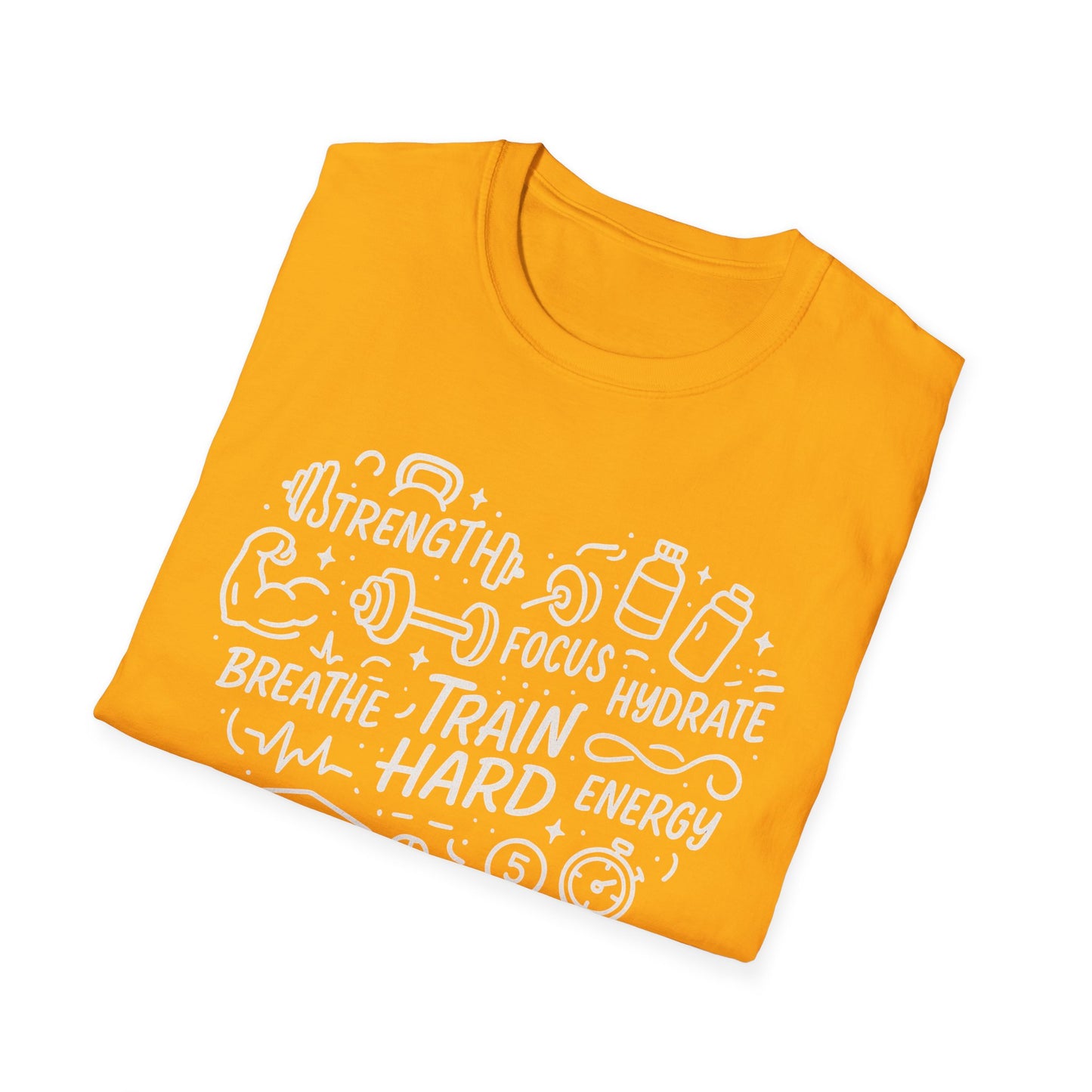 Train Heart Couple Fitness T-Shirt
