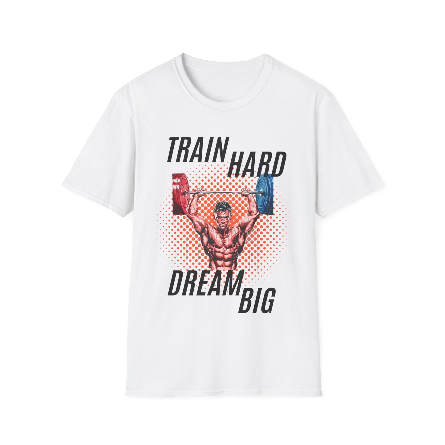 Train Hard Dream Big Gym T-shirt