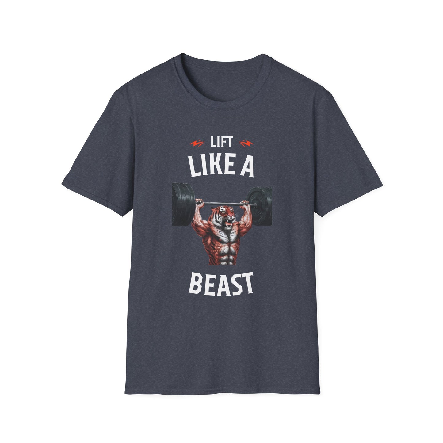 Like a Beast Gym Tiger T-Shirt