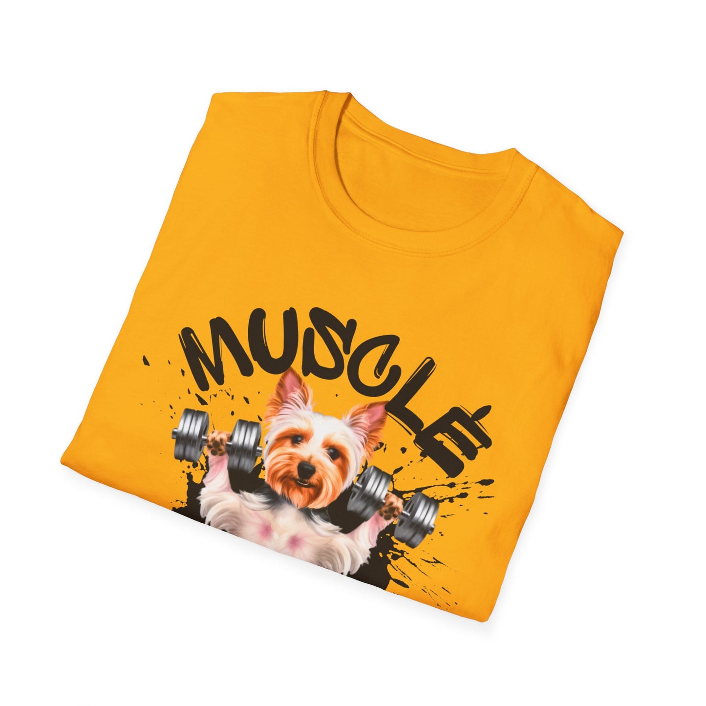 Muscle Up Dog Gym T-Shirt
