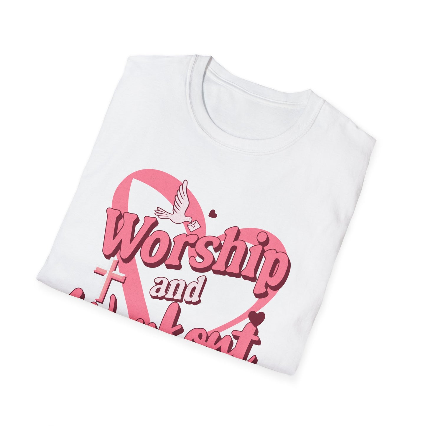 Workout & Worship - Faith-Based Fitness T-Shirt 2