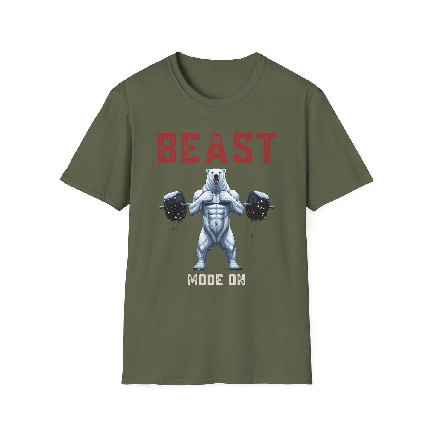 Beast Mode Gym Bear T-Shirt