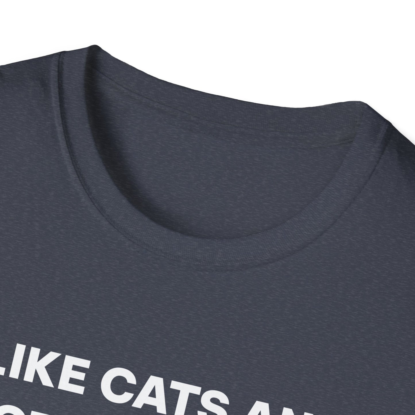 I Like Cats and Protein Shakes Fitness T-shirt