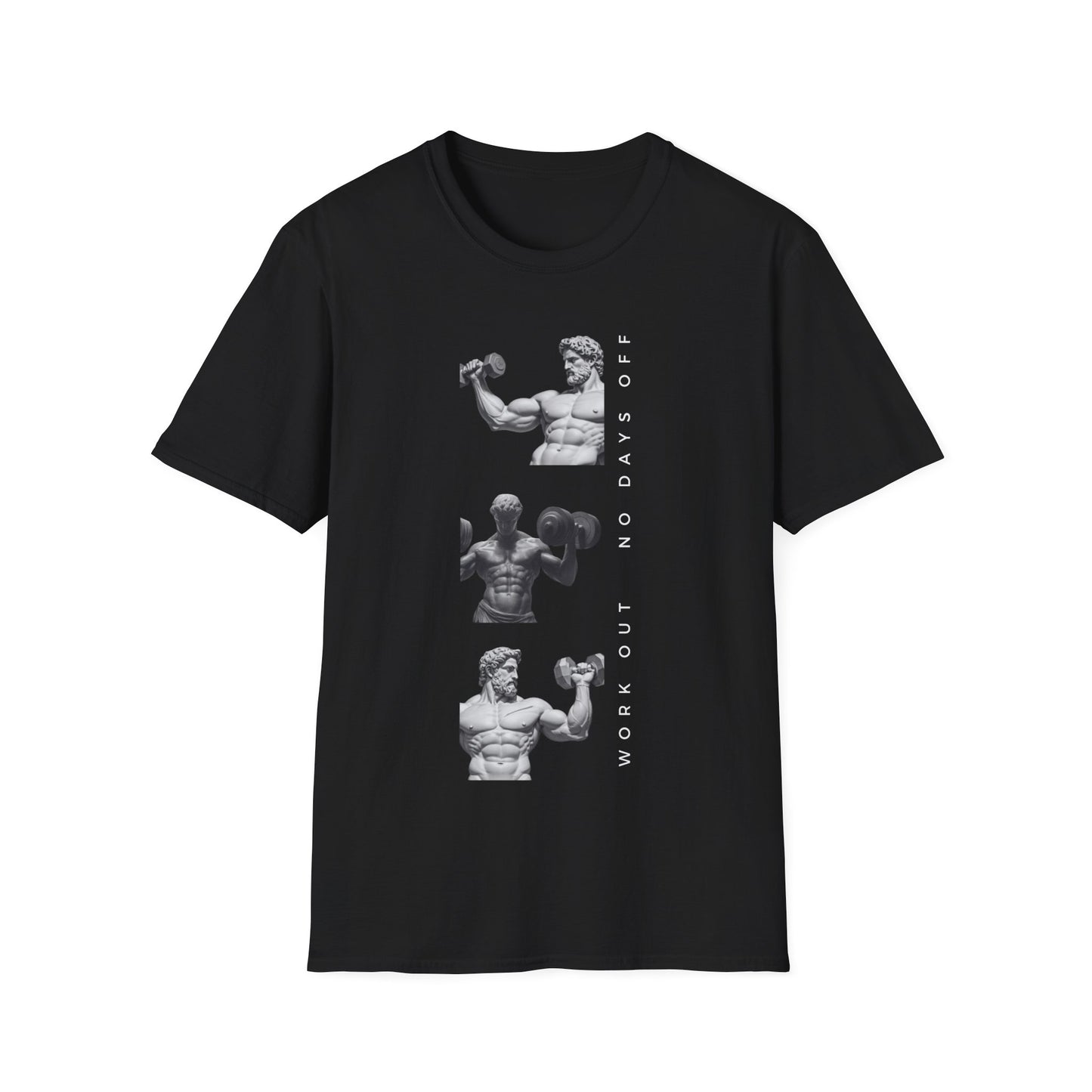 Work Out No Days Off Gym T-shirt
