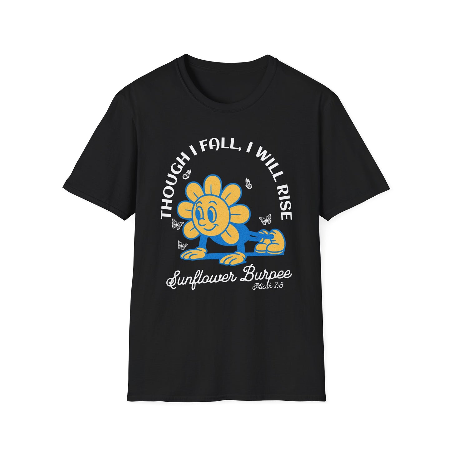 Sunflower HIIT Bible Verse T-Shirt