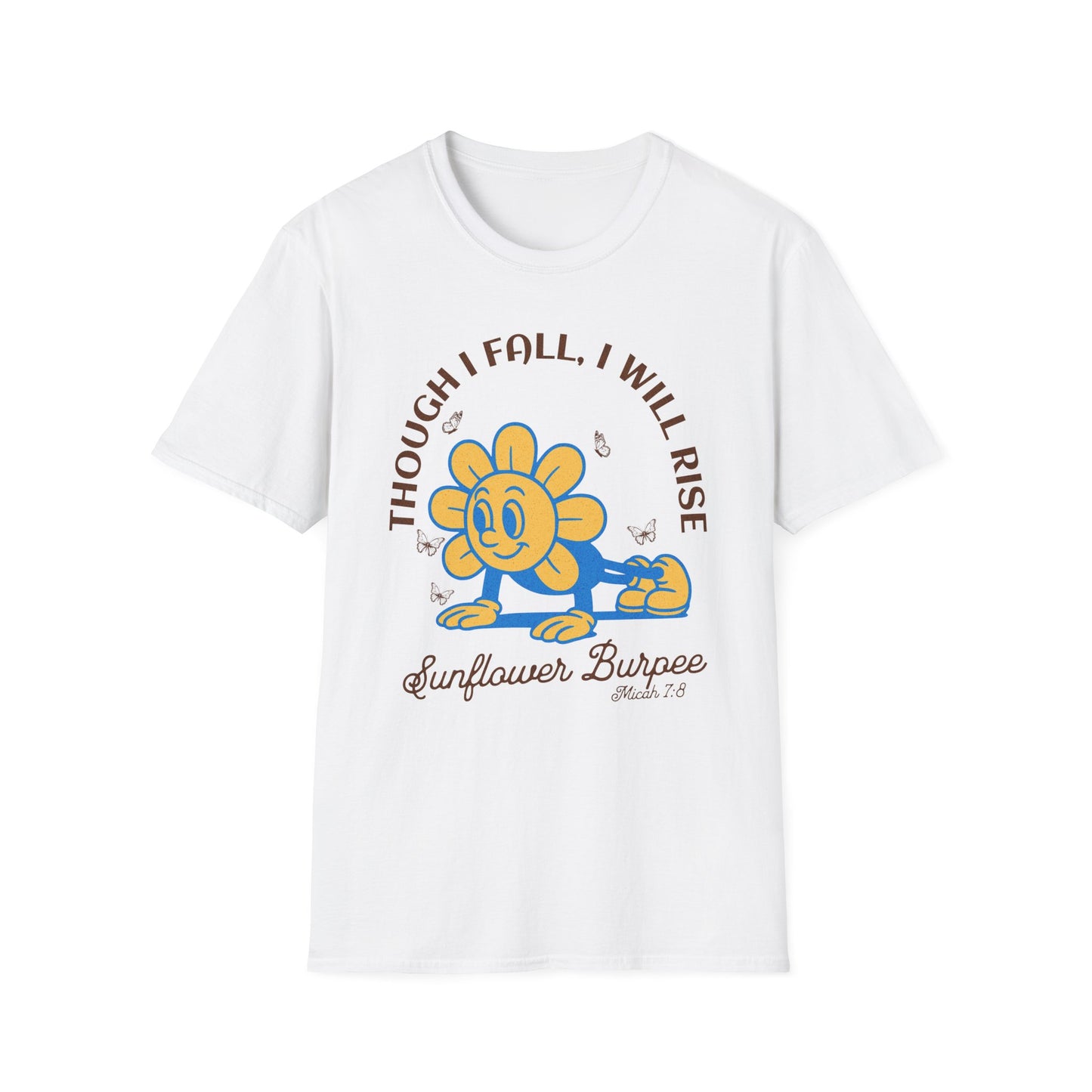 Sunflower HIIT Bible Verse T-Shirt