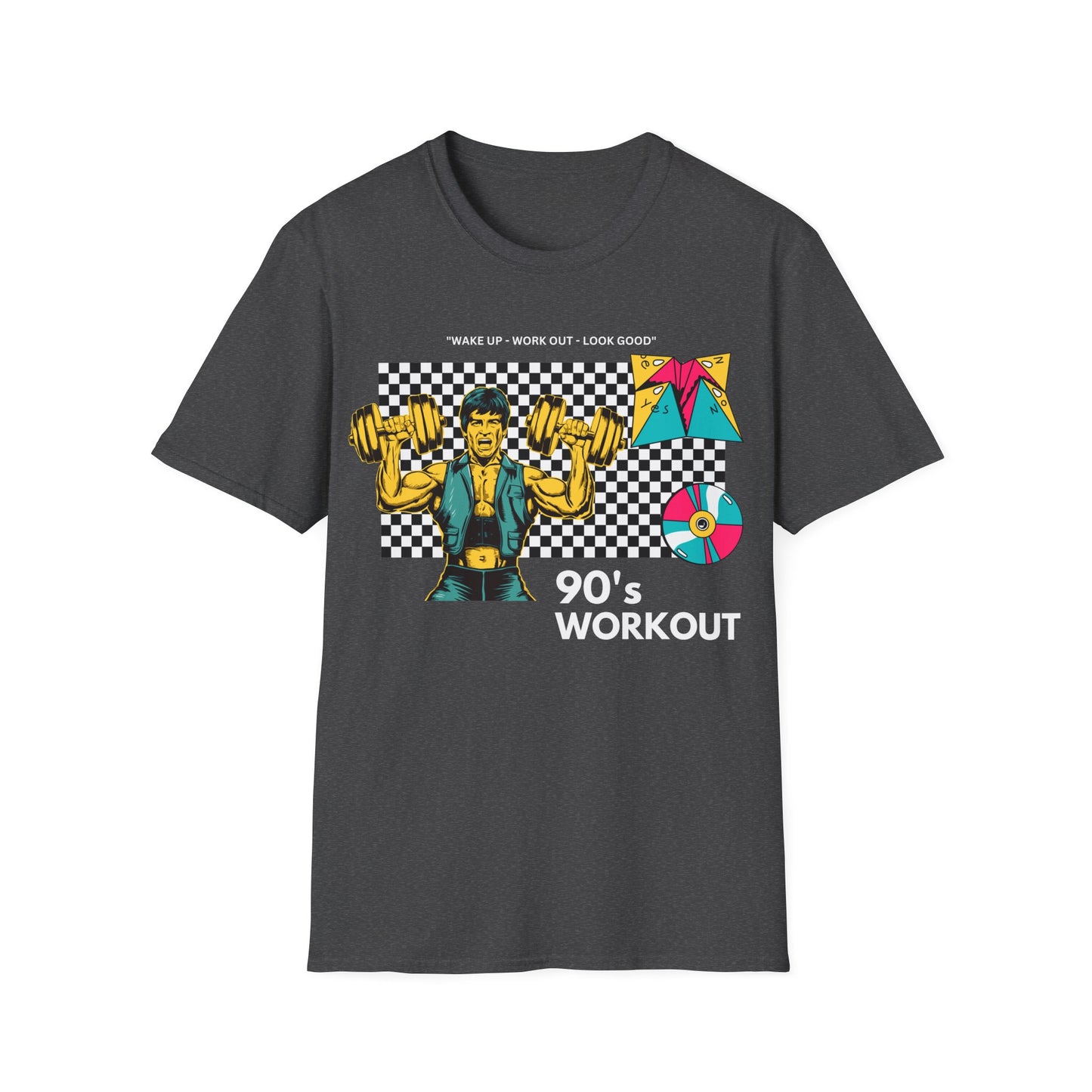90's Workout Gym T-shirt