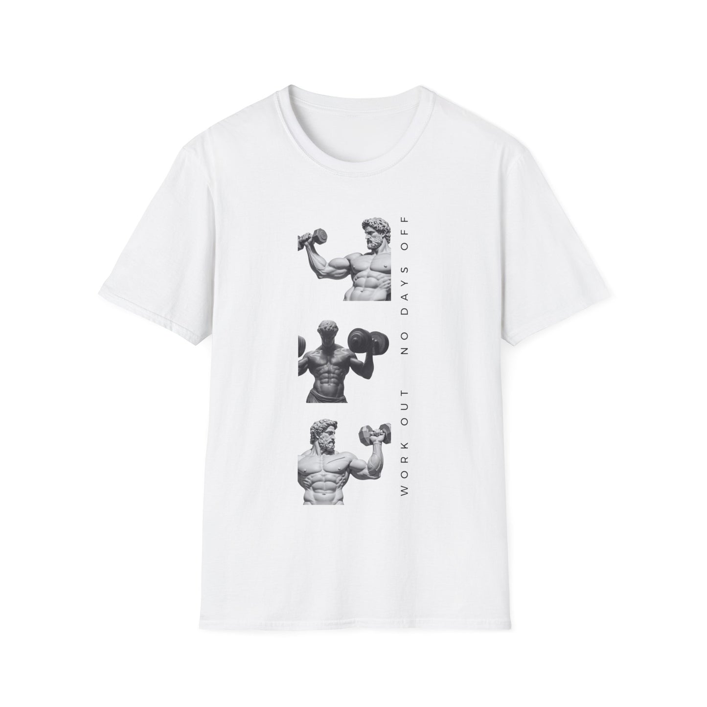 Work Out No Days Off Gym T-shirt