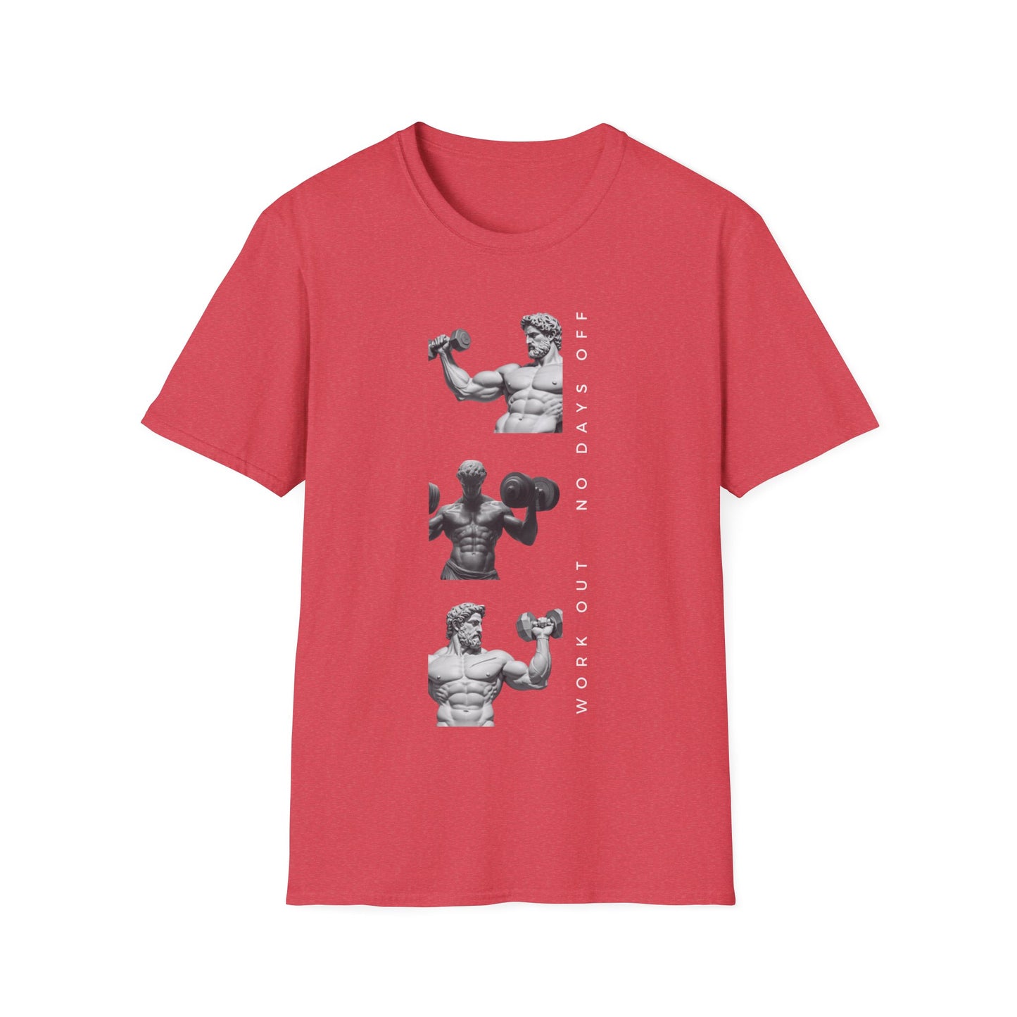 Work Out No Days Off Gym T-shirt