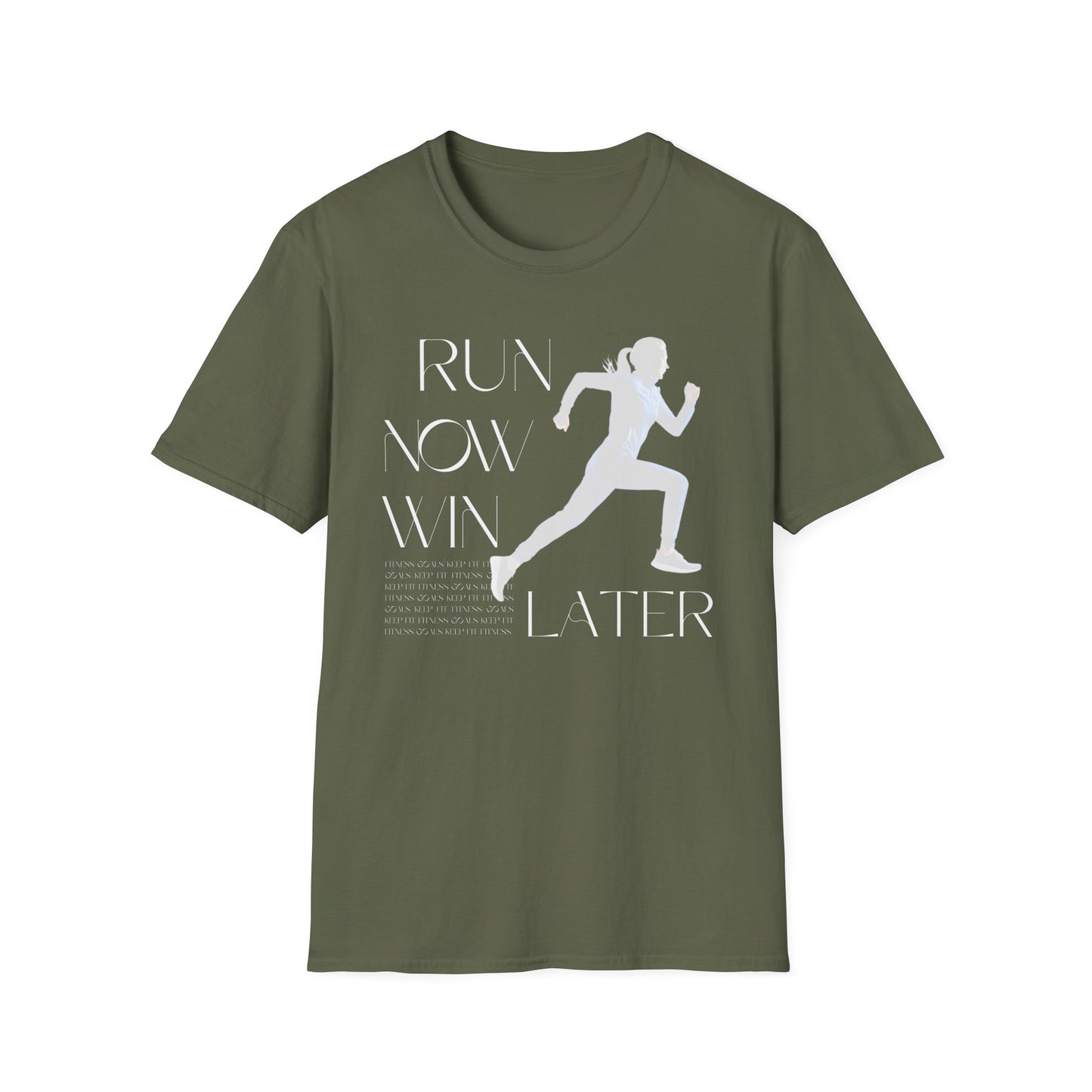 Run Now Win Later Gym T-Shirt