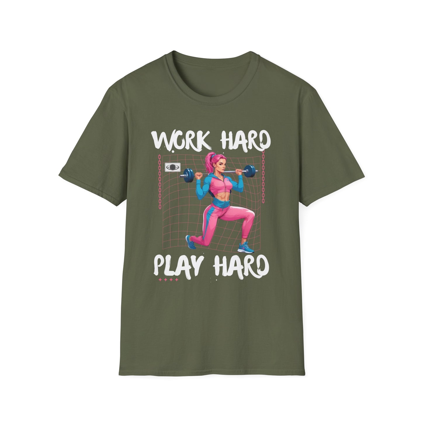 Work Hard Play Hard Gym T-Shirt