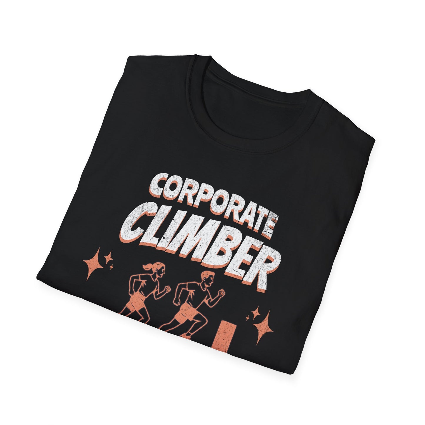 Fit-over 40 Corporate Climber Running Club T-Shirt Design