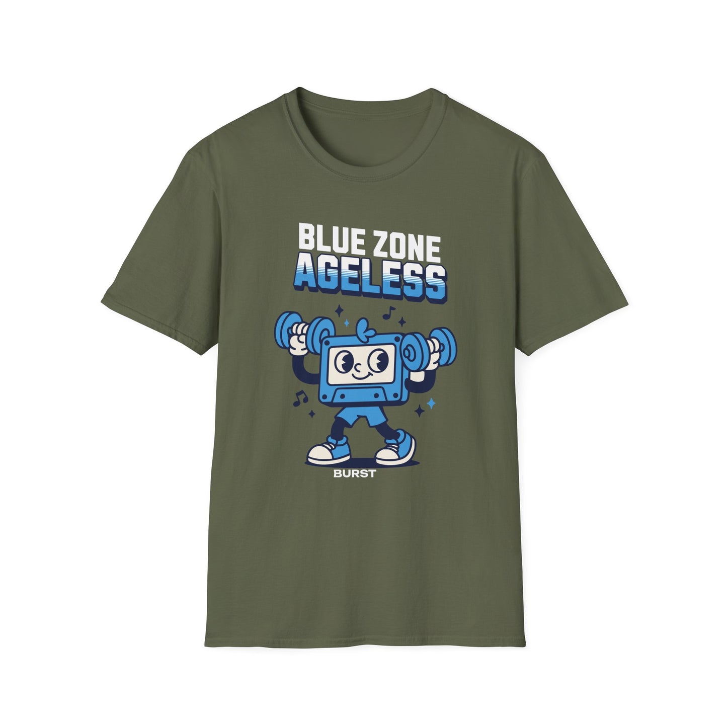 Blue Zone Ageless Burst HIIT T-Shirt