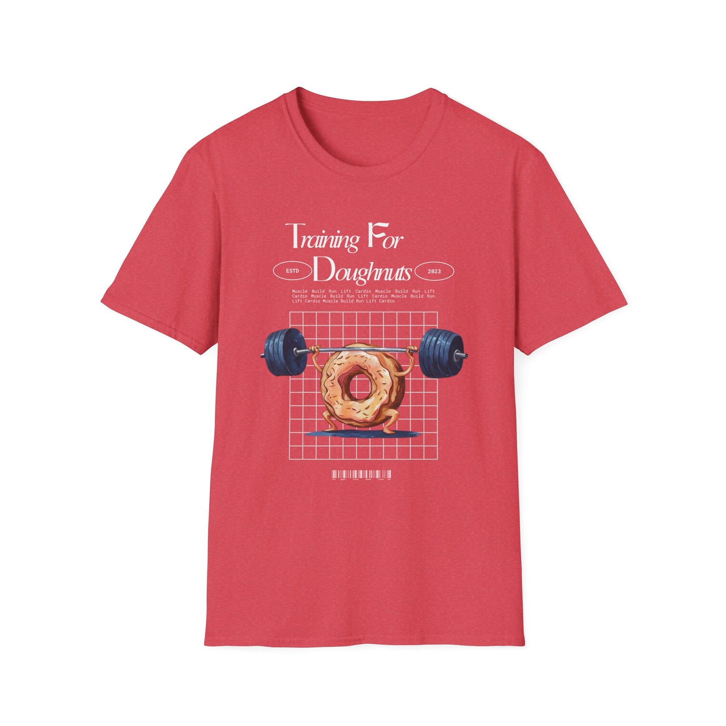 Training for Doughnuts Gym T-Shirt