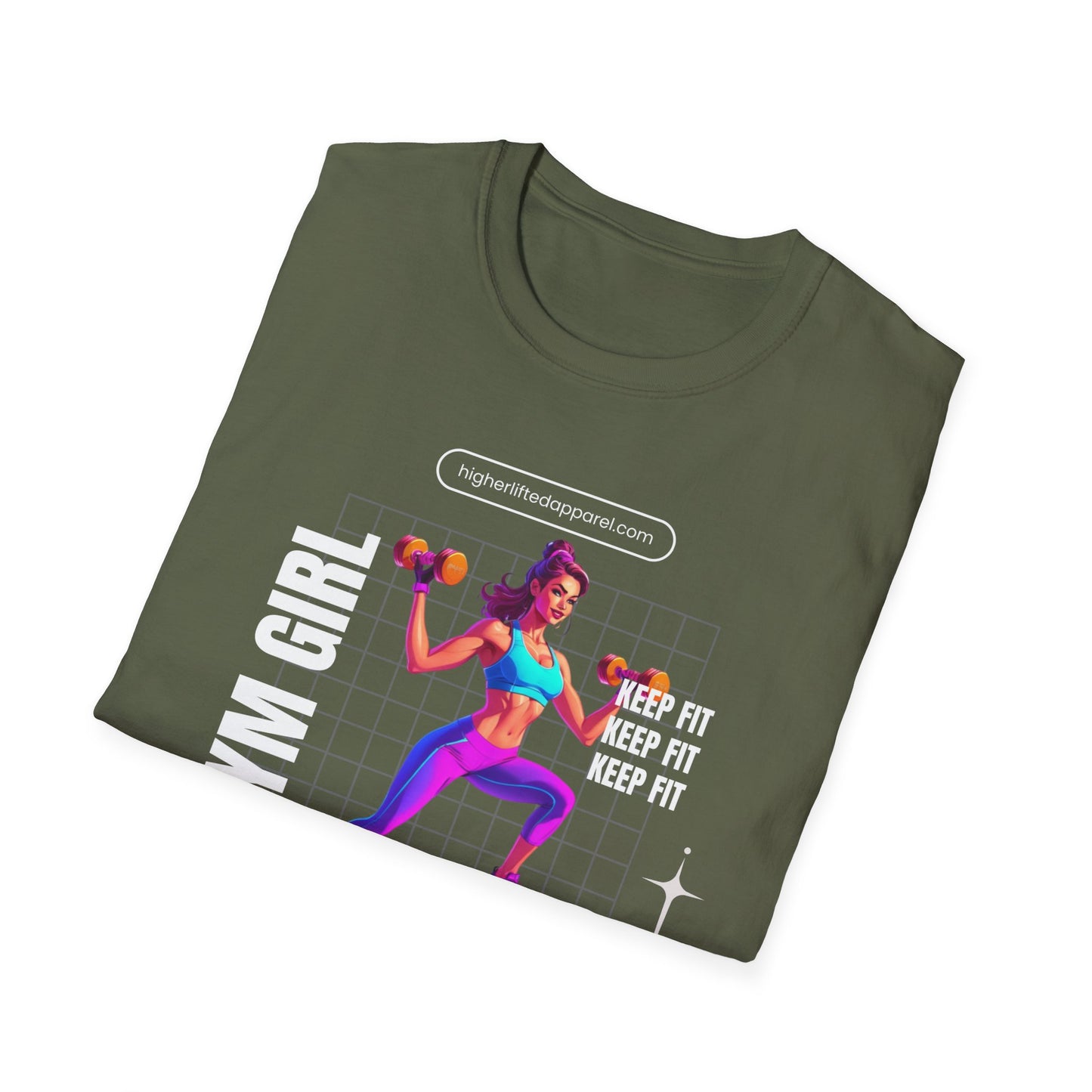 Gym Girl Keep Fit Gym T-Shirt