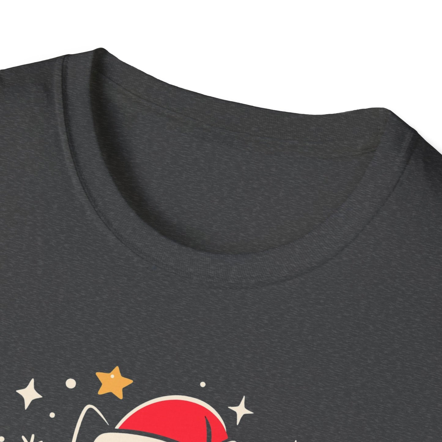 Christmas Cat Fitness T-shirt