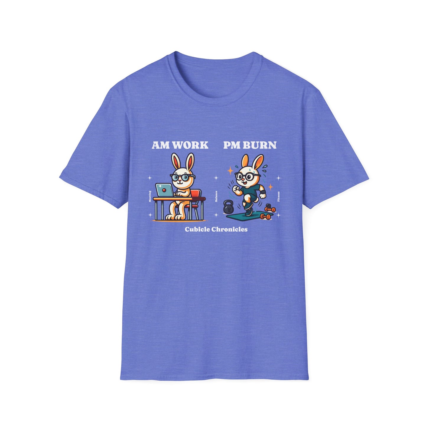 Corporate Fitness T-Shirt - HIIT AM Work PM Burn