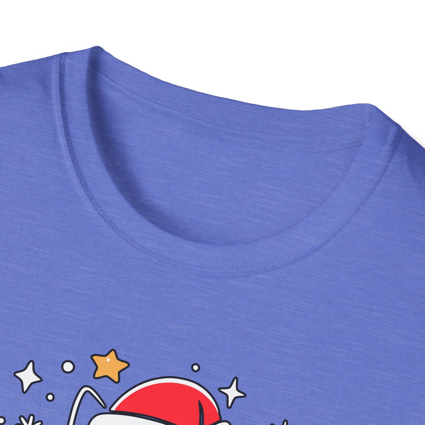 Christmas Cat Fitness T-shirt