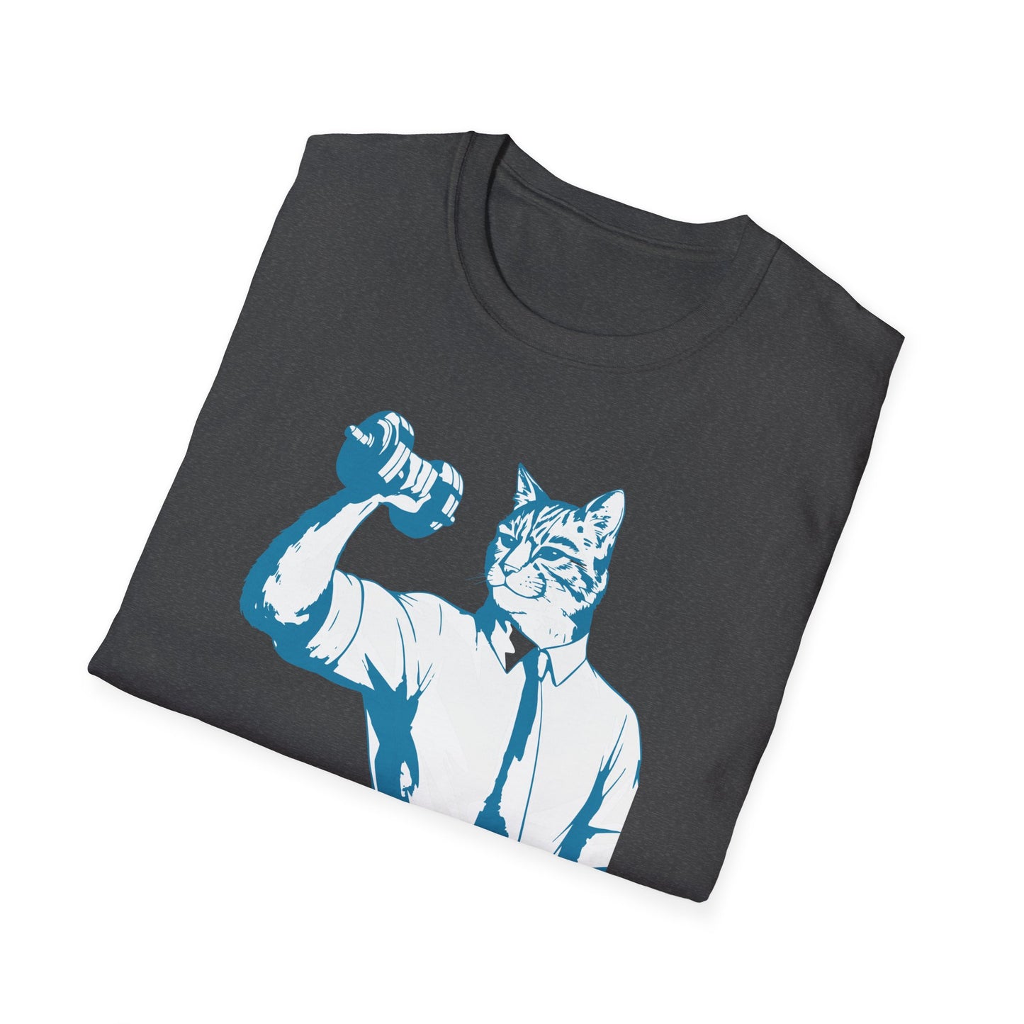 Unisex T-Shirt Powerlifting Corporate Cats 1 Rep Max Club