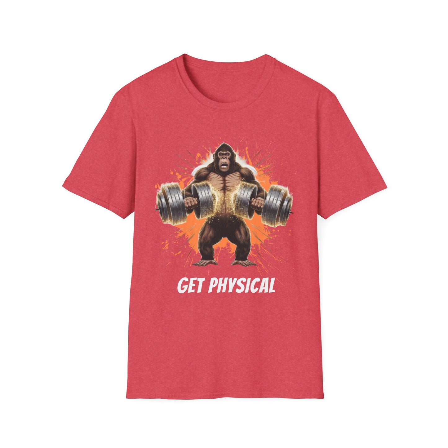 Get Physical Gorilla Wild Animal Fitness T-Shirt