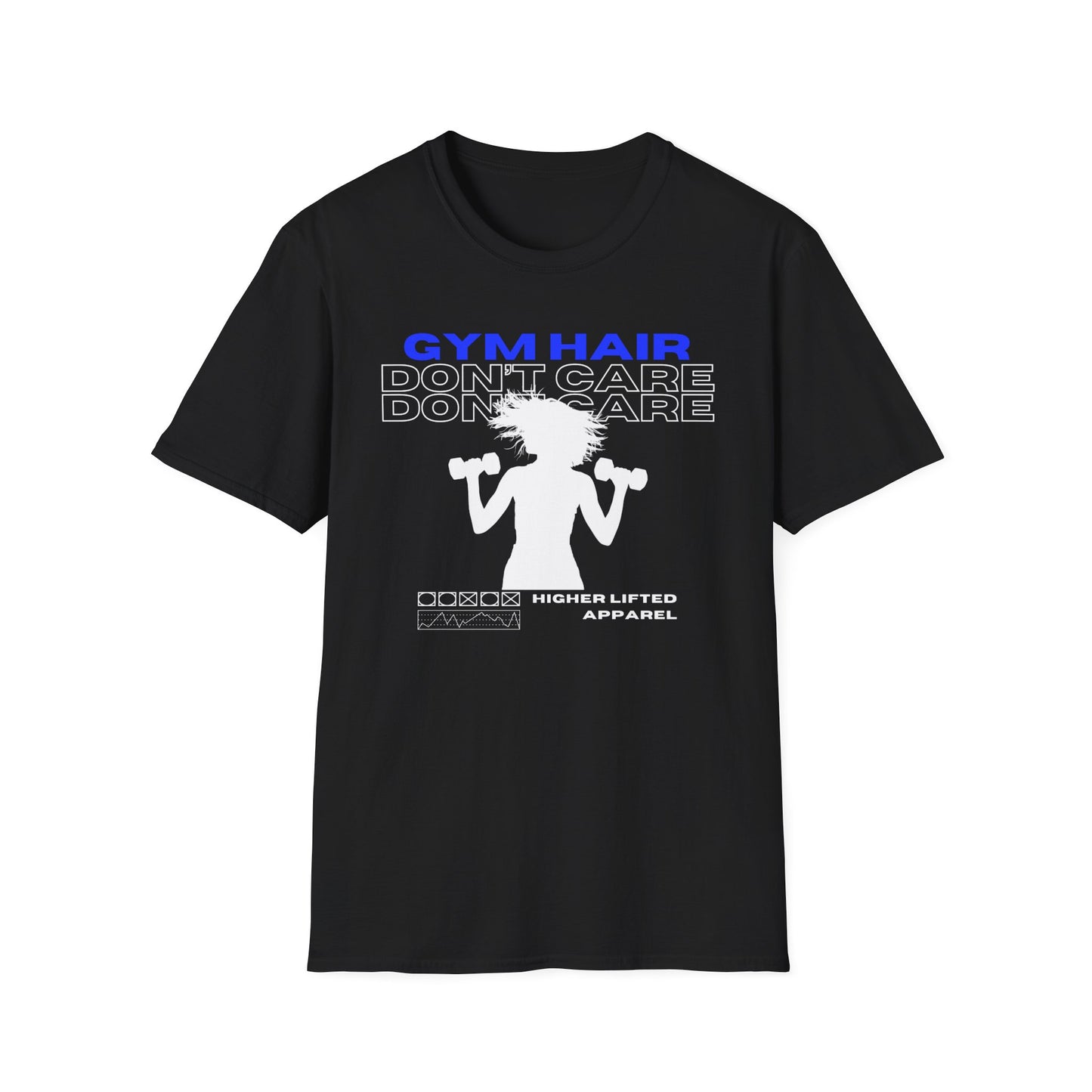 Gym Hair Don't Care Gym T-Shirt
